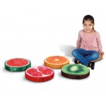 Pernute de podea moi colorate cu frunte pentru copii set de 4 buc